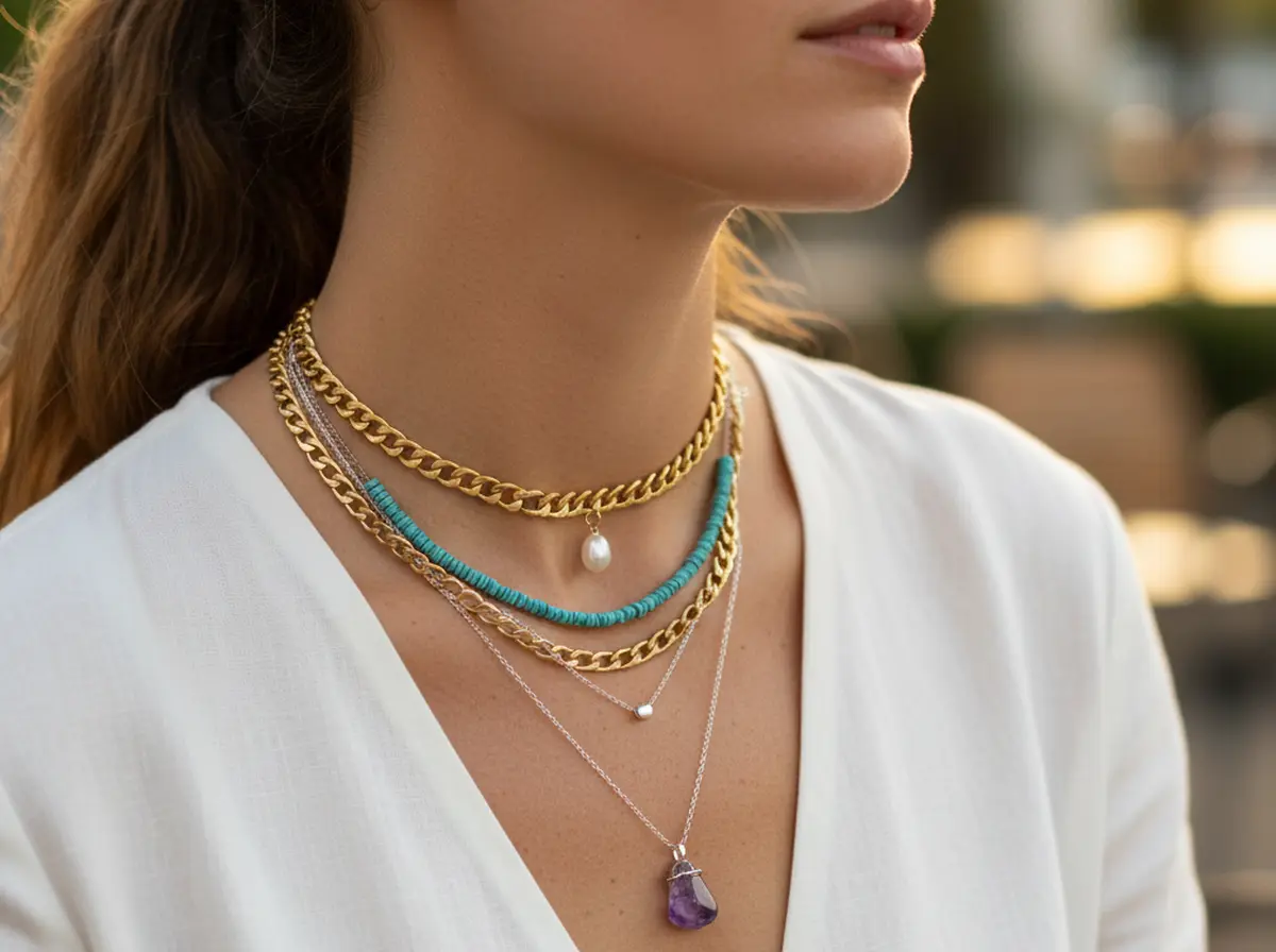 Collier à la mode en 2026 : les pièces qui subliment le décolleté