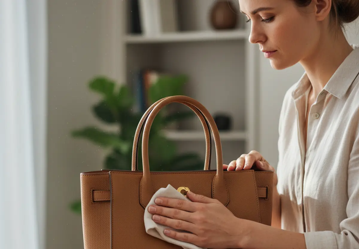 Comment entretenir un sac en cuir au quotidien pour éviter la décoloration
