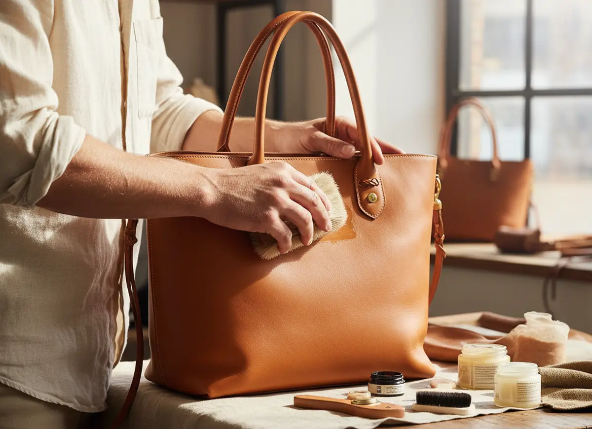 Comment rénover un sac en cuir décoloré guide pratique et efficace