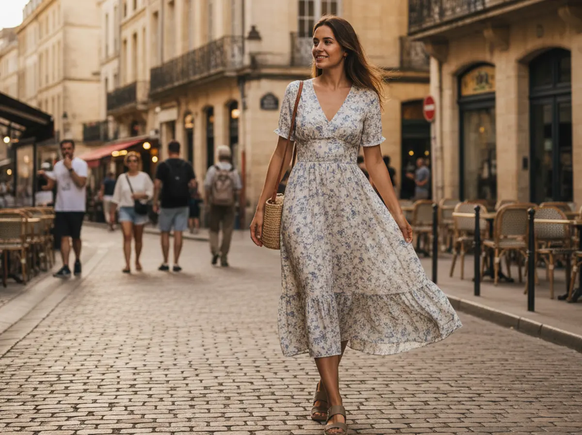 Accessoires pour robe légère été mi longue : sublimer votre tenue en toute simplicité